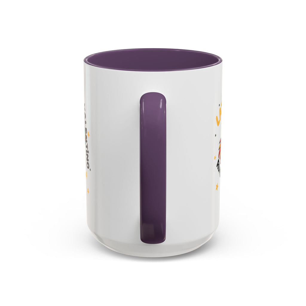 Latino Valentino Runs on Caffeine | Coffee Mug