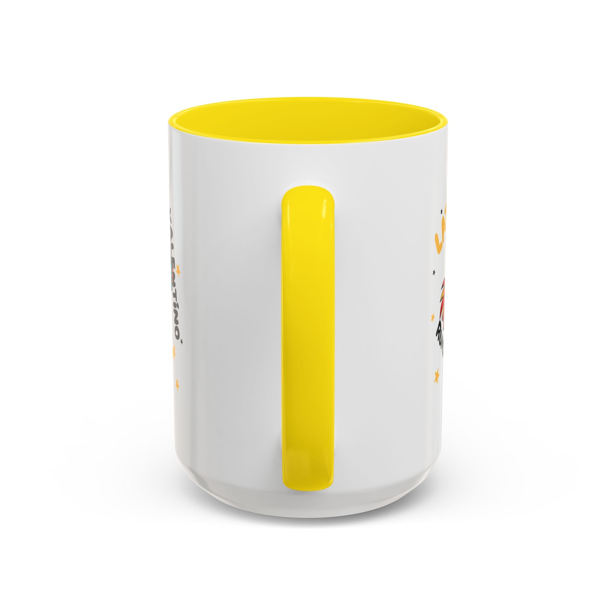 Latino Valentino Runs on Caffeine | Coffee Mug
