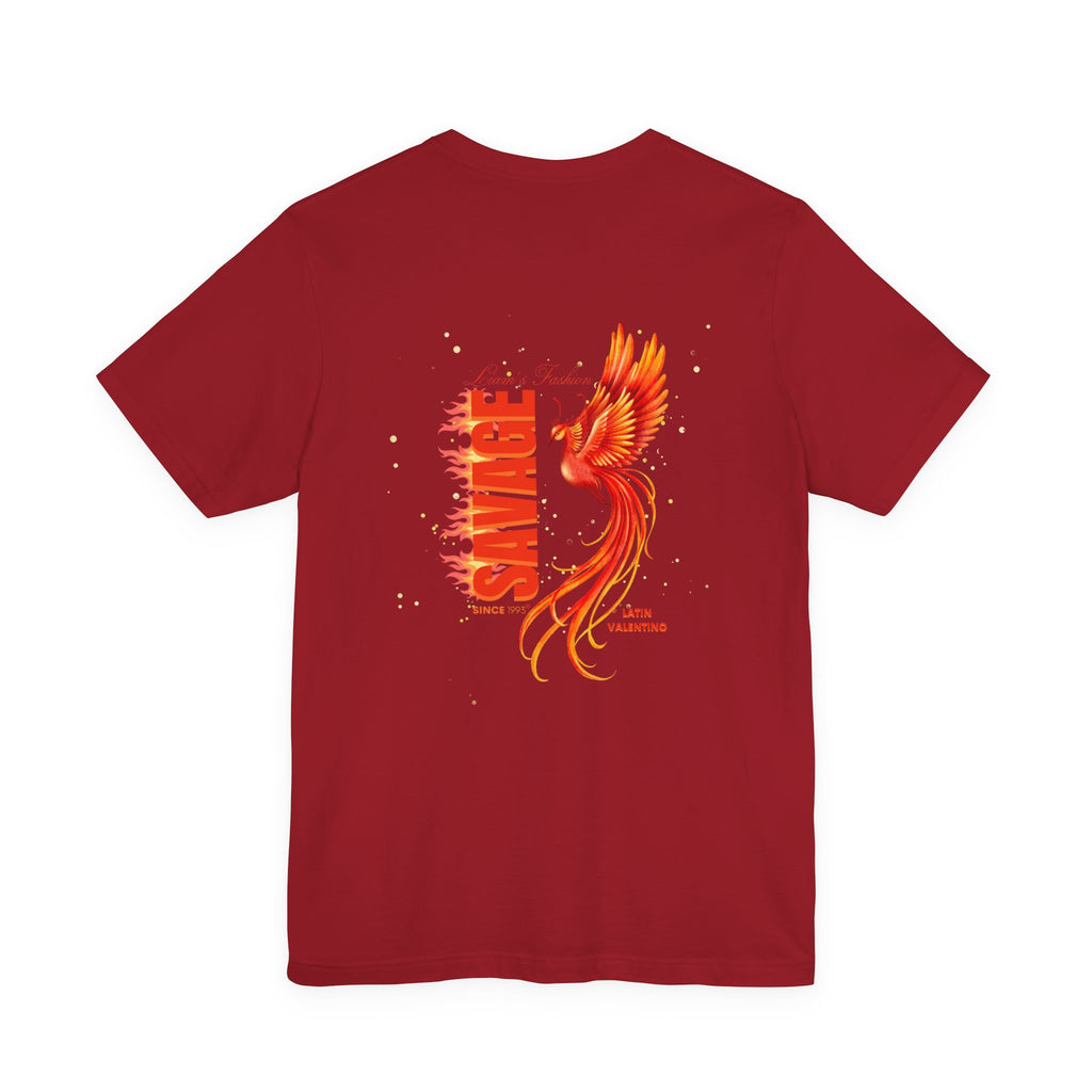 Phoenix graphic T-Shirt | Latin Valentino — Savage Since 1993 | Liam’s Merchandise
