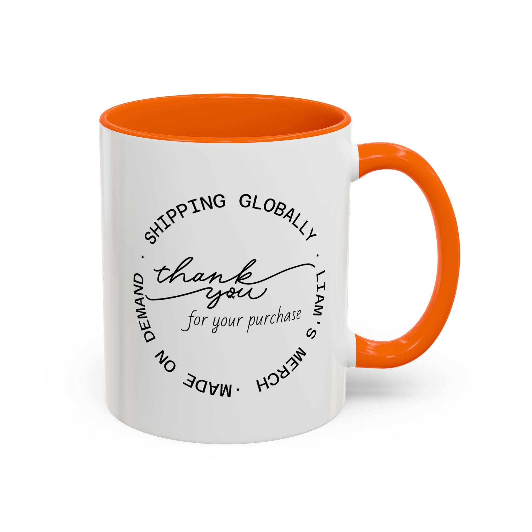 Latin Valentino’s “Thank you” Coffee Mug | Liam’s Merch | Perfect Addition to Finalize Purchase