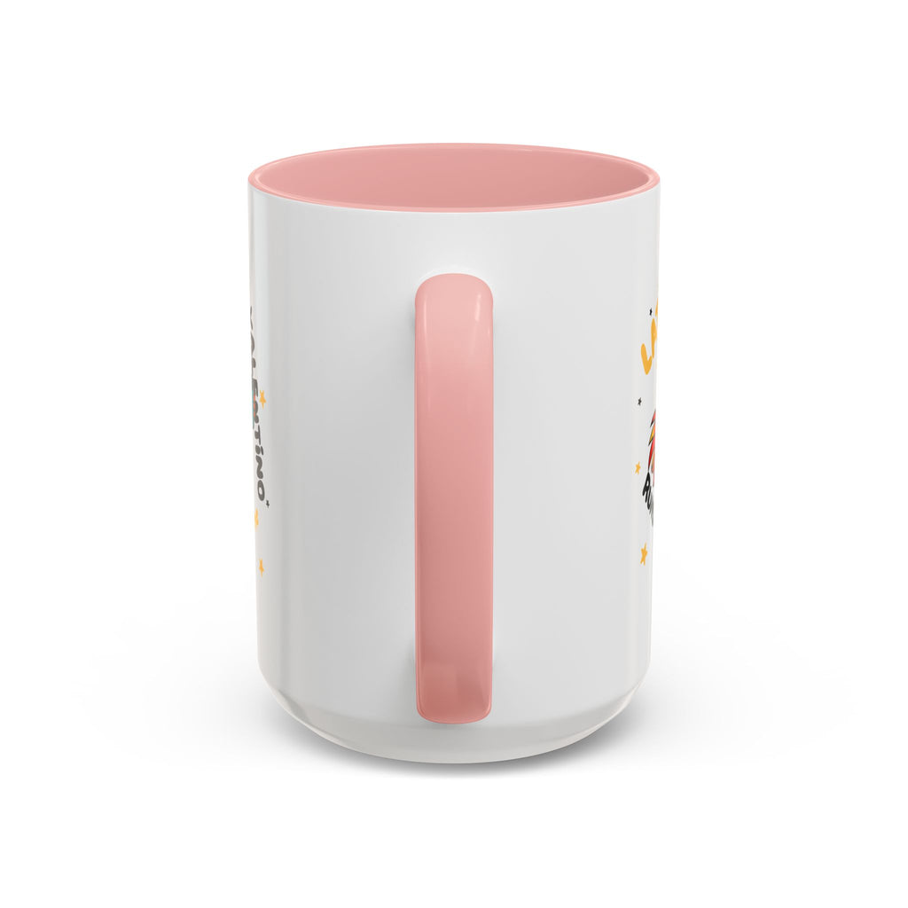 Latino Valentino Runs on Caffeine | Coffee Mug