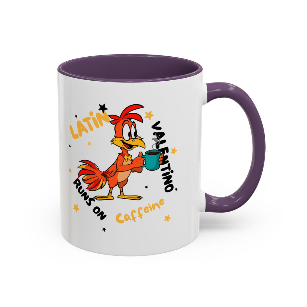 Latino Valentino Runs on Caffeine | Coffee Mug