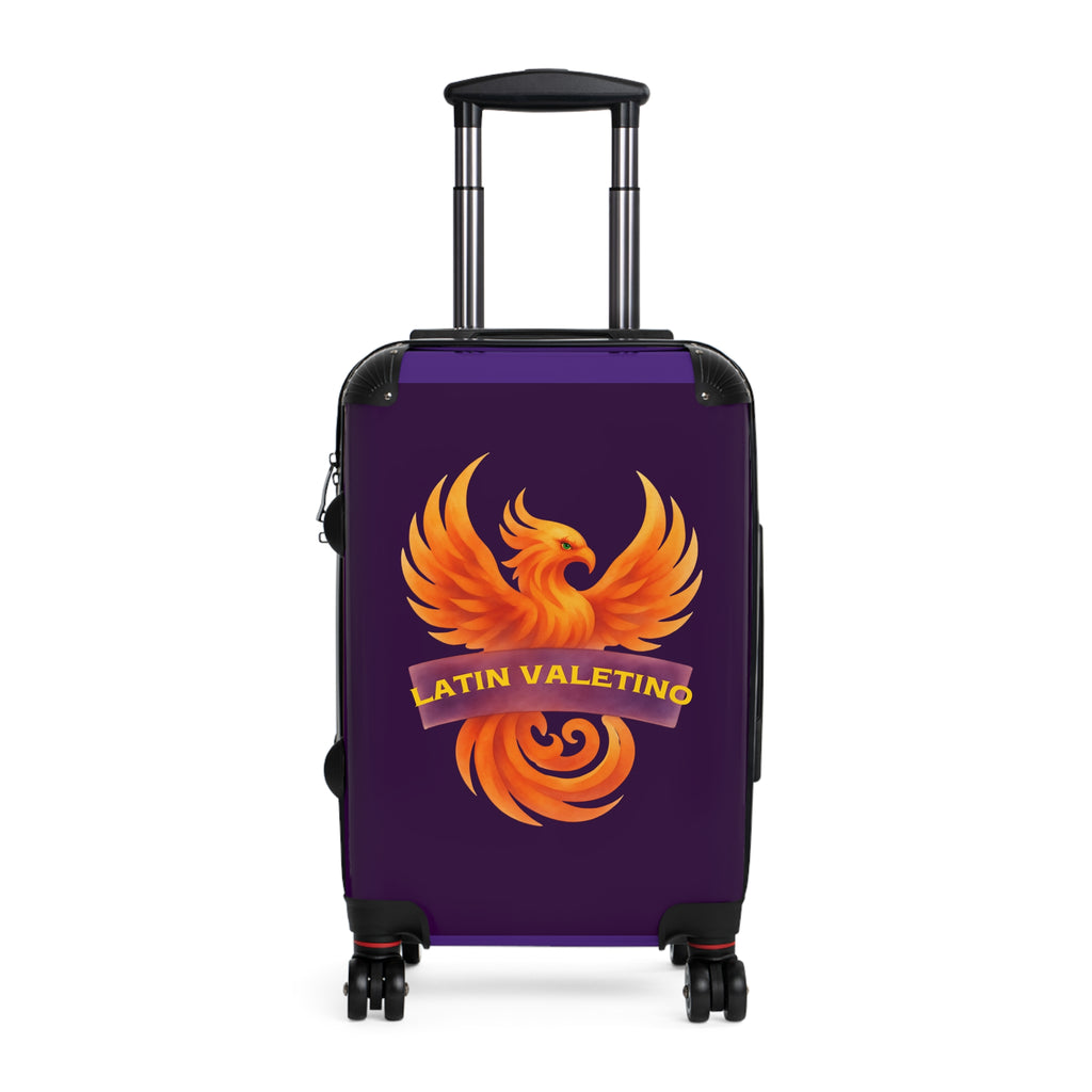 Latin Valentino | Phoenix Emblem Suitcase | Travel Luggage
