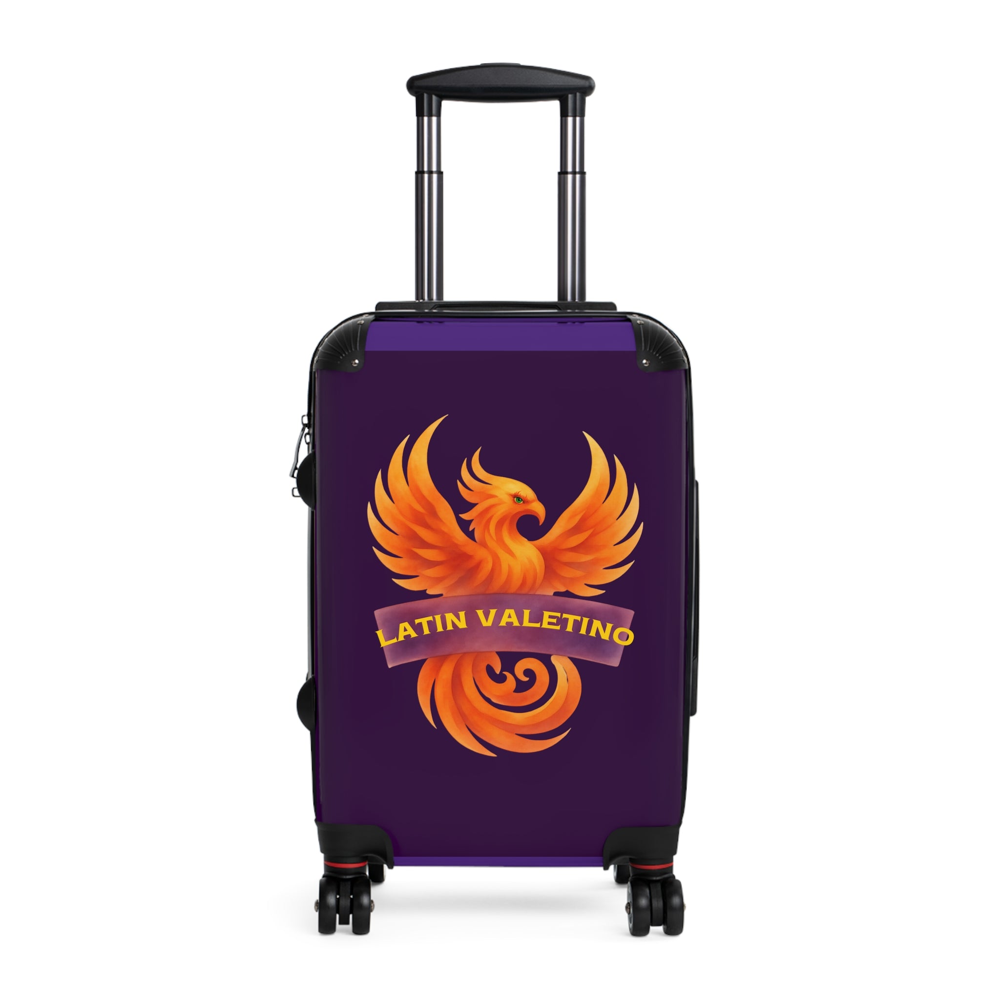Latin Valentino | Phoenix Emblem Suitcase | Travel Luggage