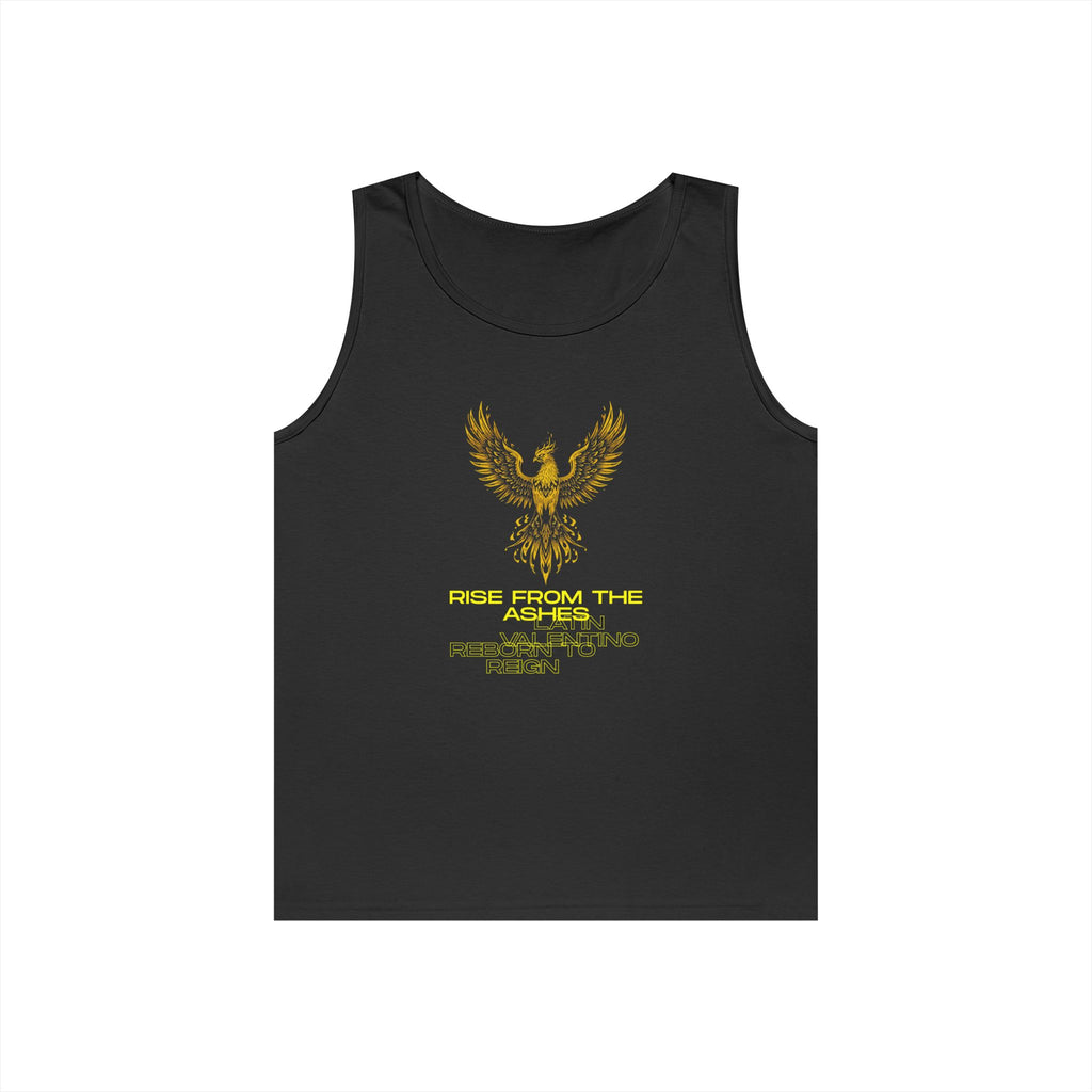 Rise From The Ashes Phoenix Emblem Tank Top | Latin Valentino’s Merch