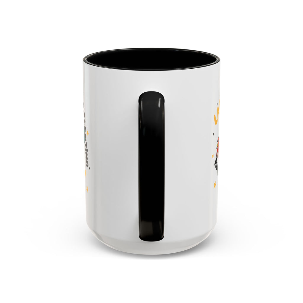 Latino Valentino Runs on Caffeine | Coffee Mug