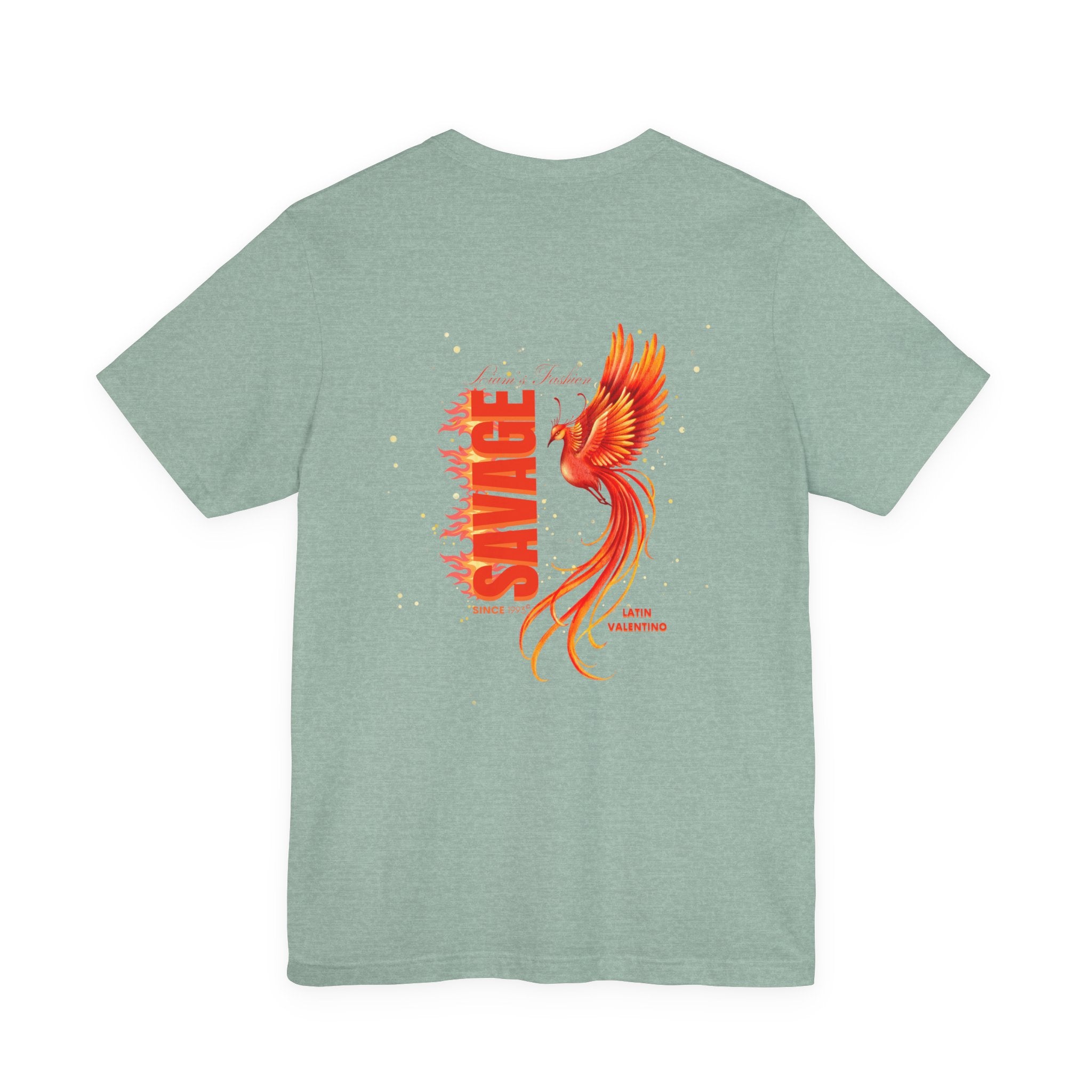Phoenix graphic T-Shirt | Latin Valentino — Savage Since 1993 | Liam’s Merchandise