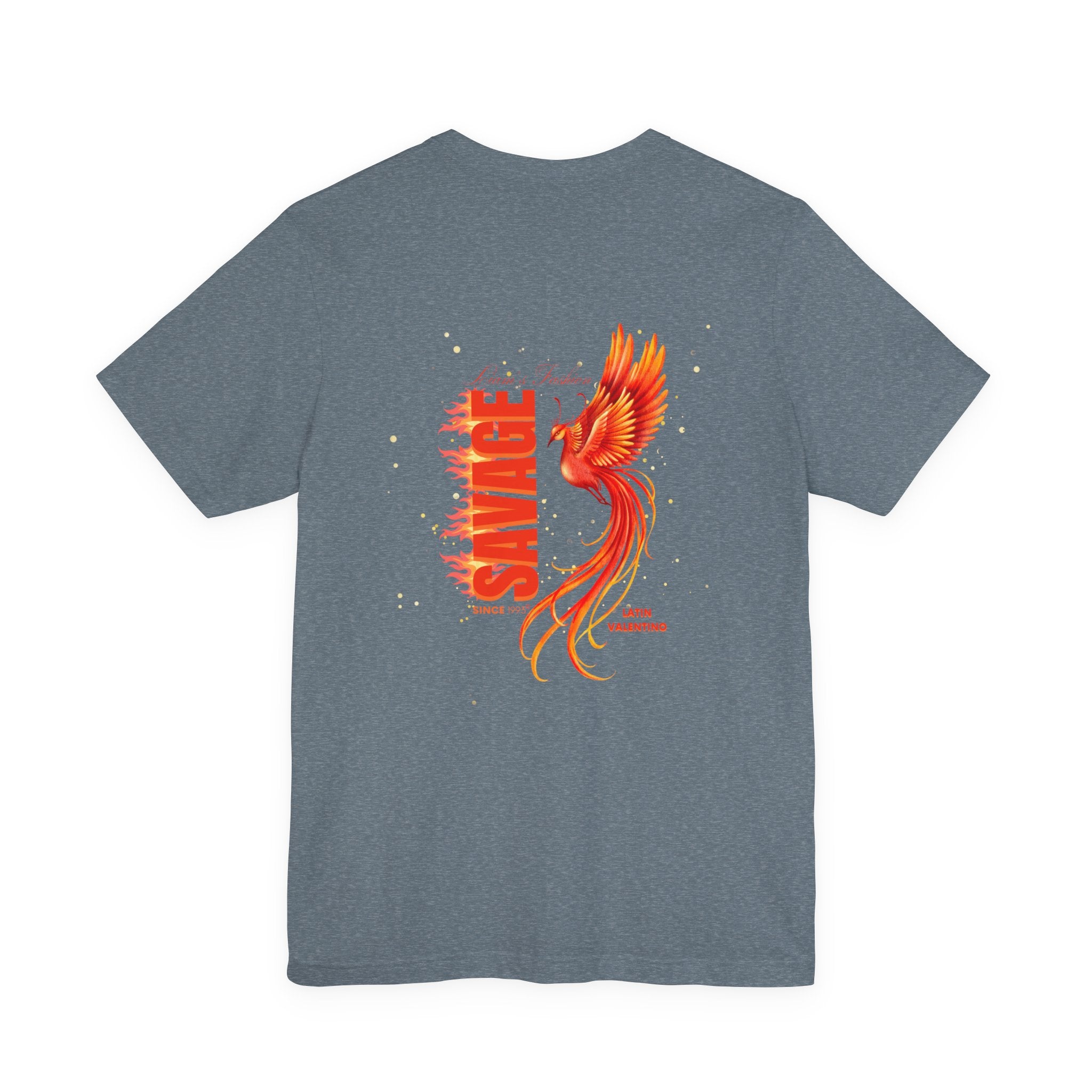 Phoenix graphic T-Shirt | Latin Valentino — Savage Since 1993 | Liam’s Merchandise