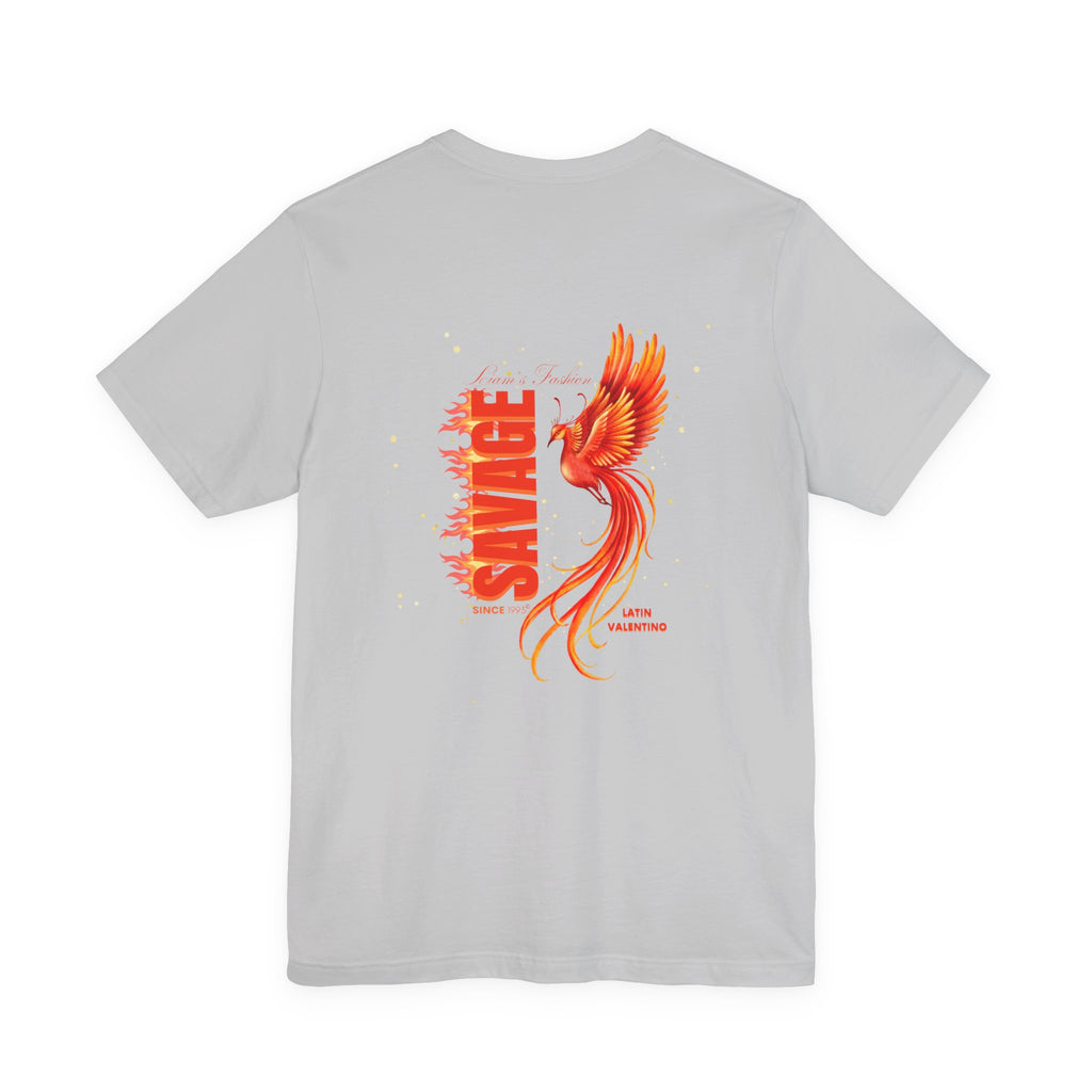 Phoenix graphic T-Shirt | Latin Valentino — Savage Since 1993 | Liam’s Merchandise