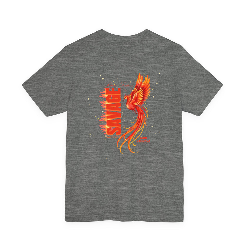 Phoenix graphic T-Shirt | Latin Valentino — Savage Since 1993 | Liam’s Merchandise