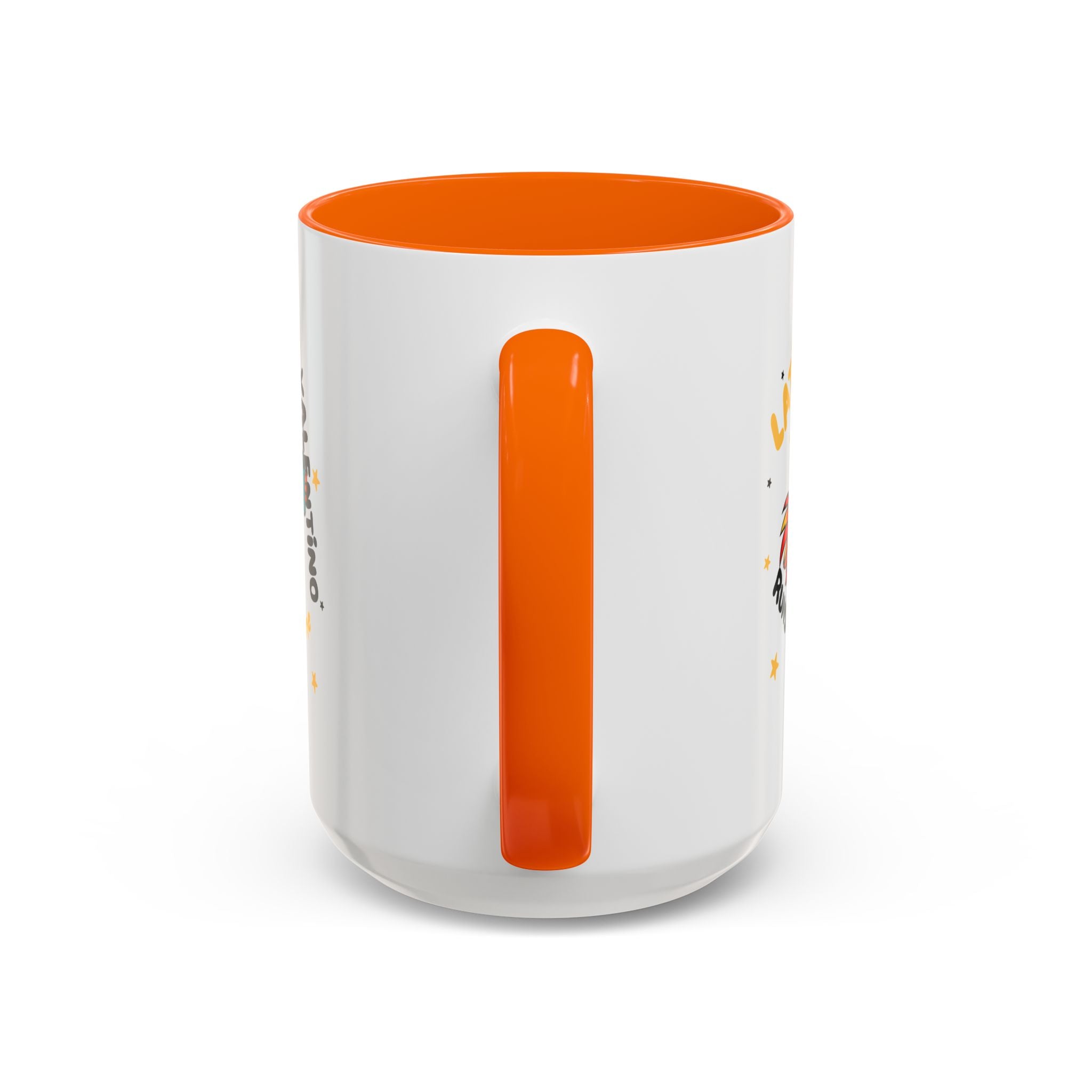Latino Valentino Runs on Caffeine | Coffee Mug