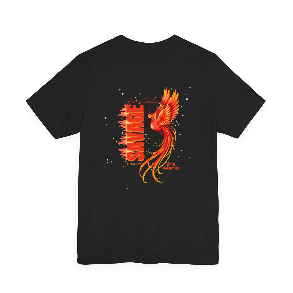 Phoenix graphic T-Shirt | Latin Valentino — Savage Since 1993 | Liam’s Merchandise