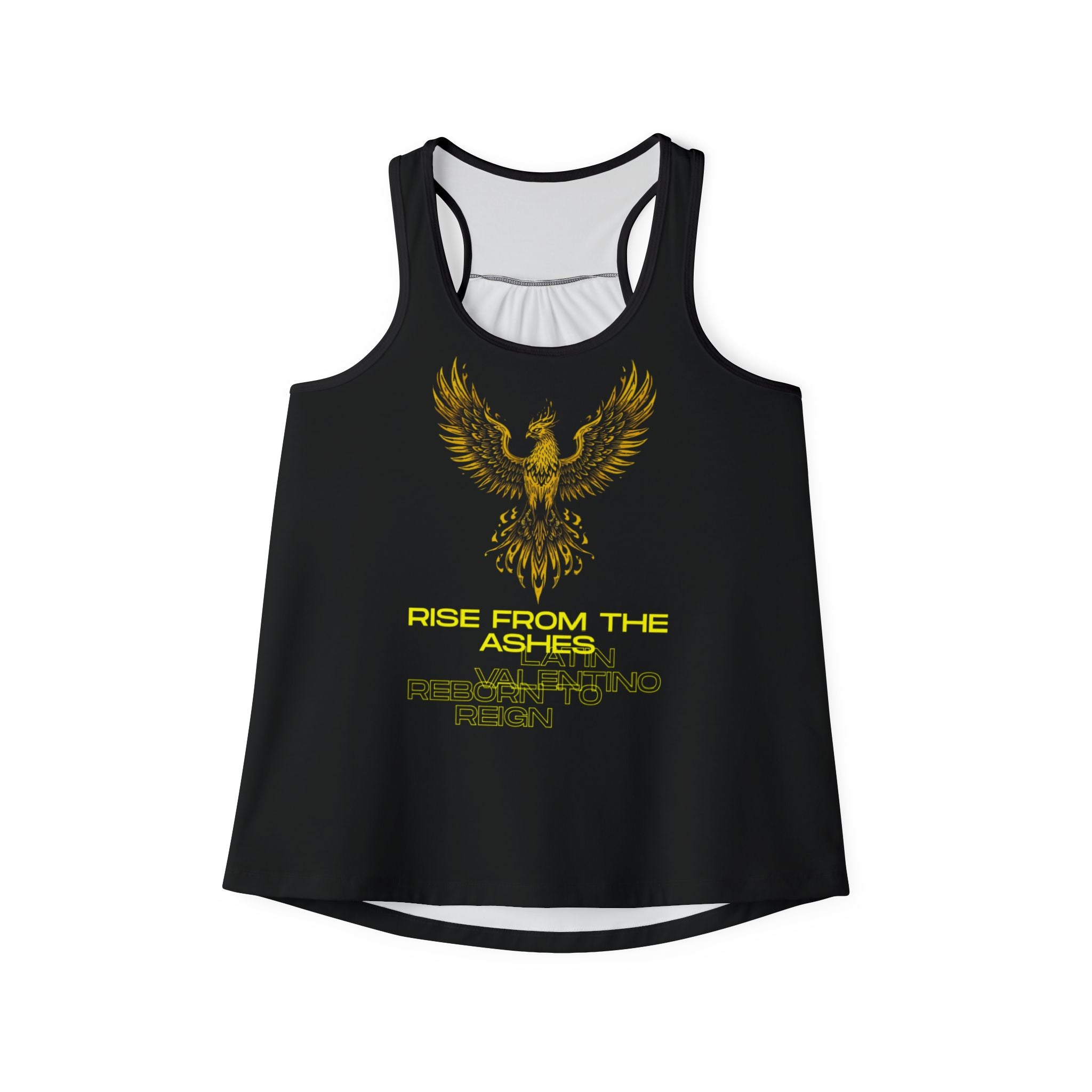 Rise From The Ashes Phoenix Tank Top | Inspirational | Latin Valentino’s Merch
