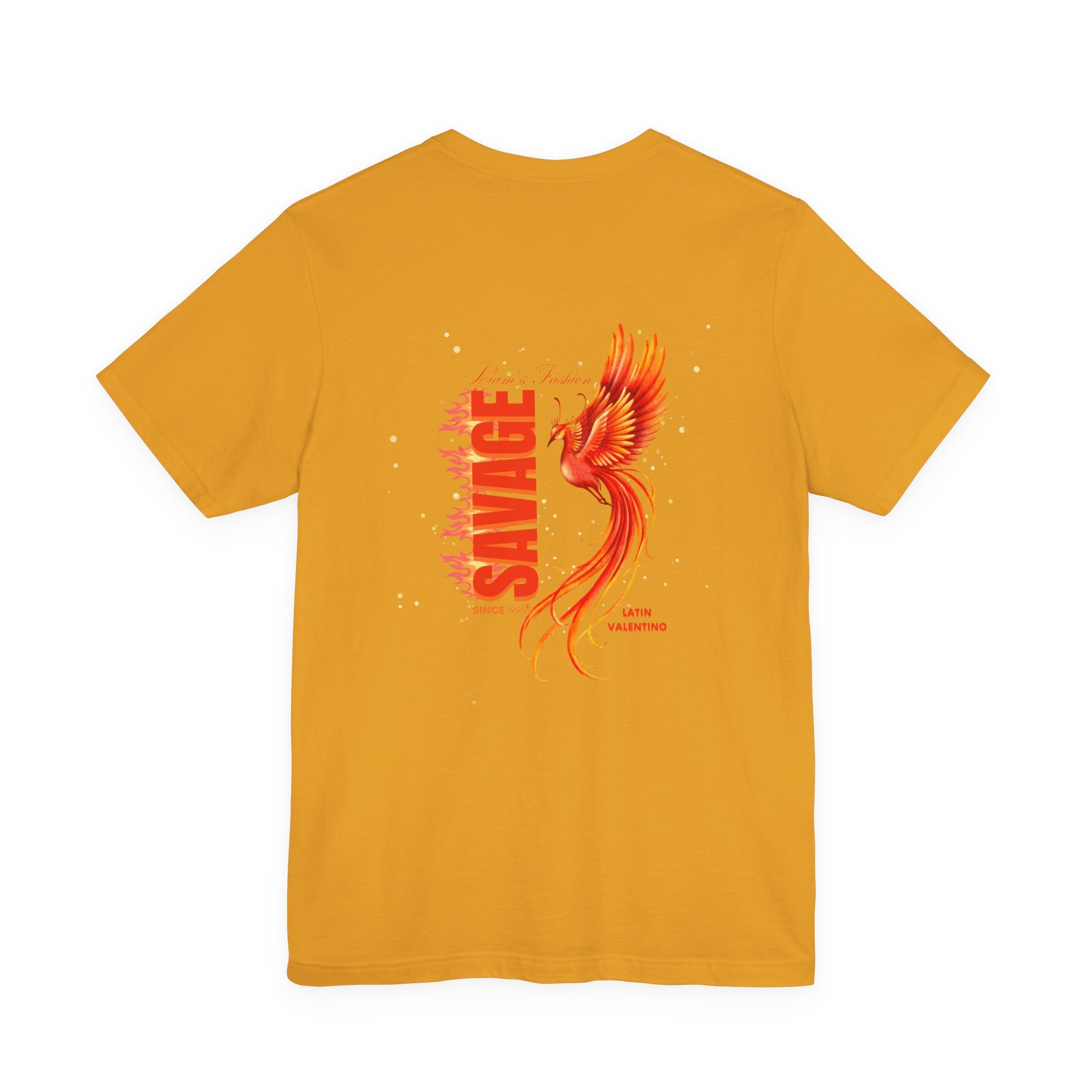Phoenix graphic T-Shirt | Latin Valentino — Savage Since 1993 | Liam’s Merchandise