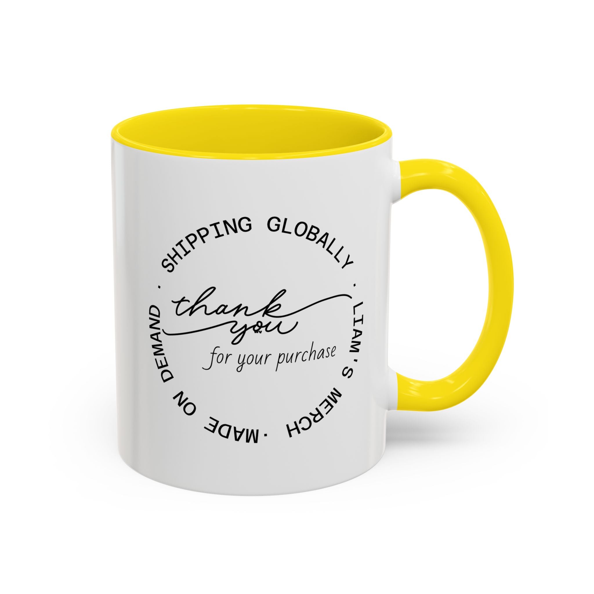 Latin Valentino’s “Thank you” Coffee Mug | Liam’s Merch | Perfect Addition to Finalize Purchase