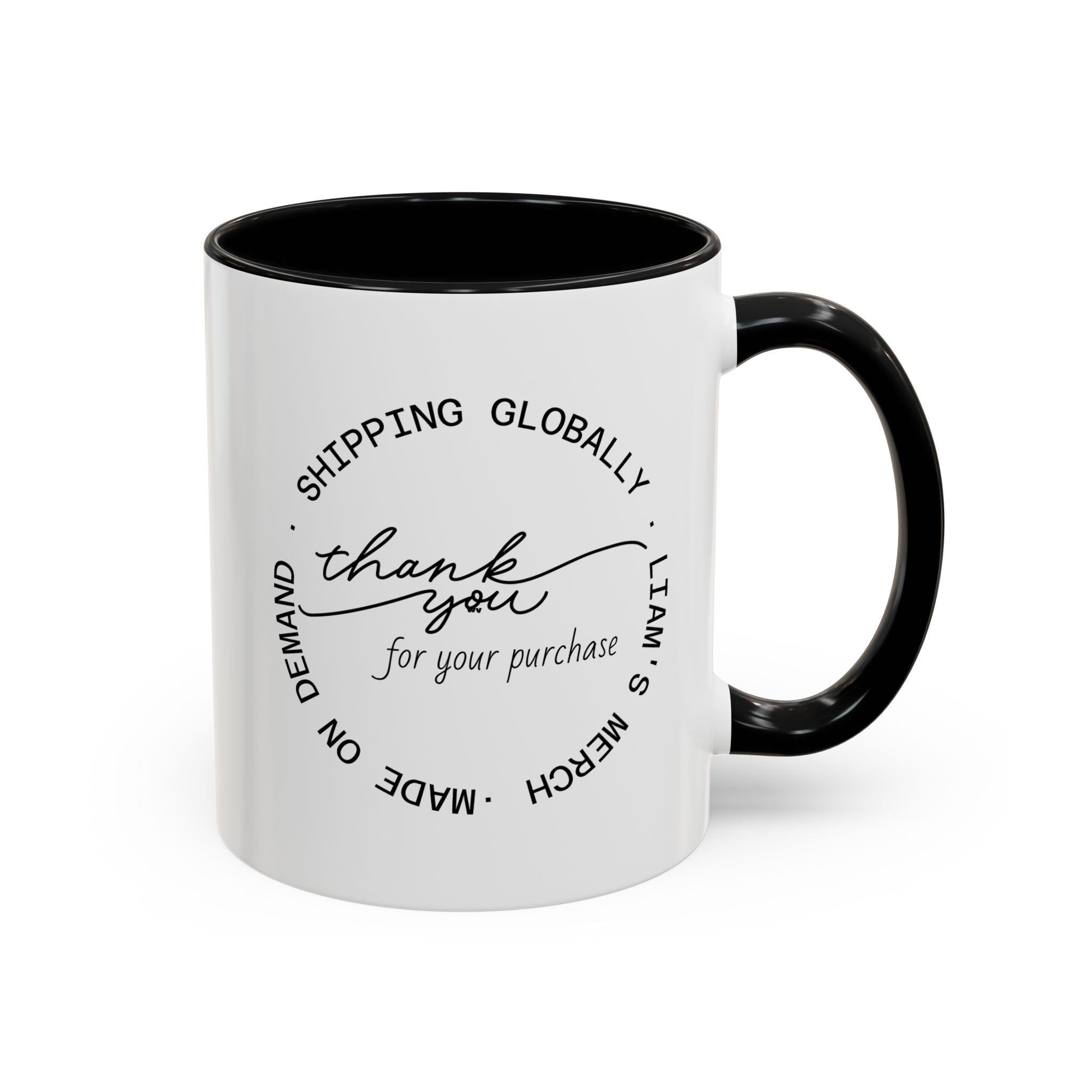 Latin Valentino’s “Thank you” Coffee Mug | Liam’s Merch | Perfect Addition to Finalize Purchase