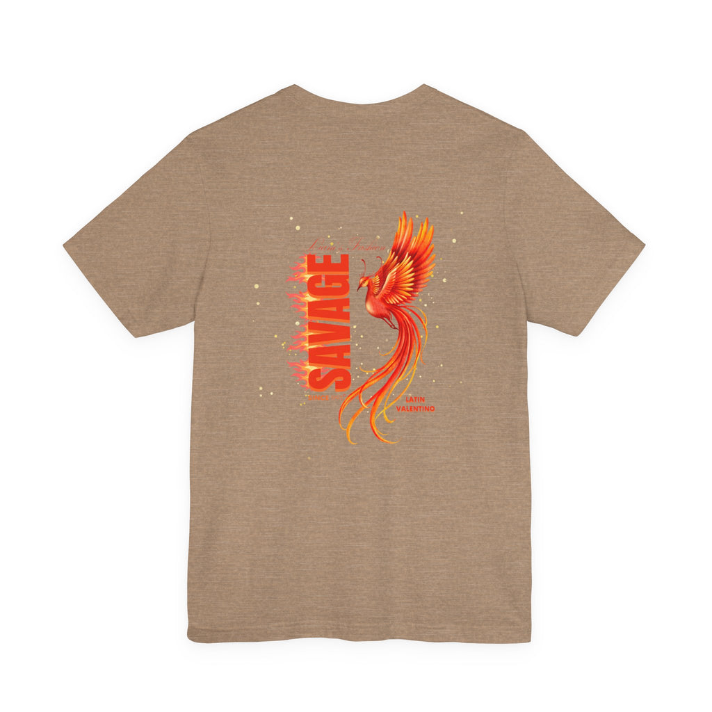 Phoenix graphic T-Shirt | Latin Valentino — Savage Since 1993 | Liam’s Merchandise