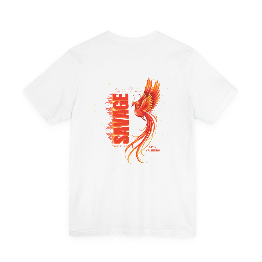 Phoenix graphic T-Shirt | Latin Valentino — Savage Since 1993 | Liam’s Merchandise