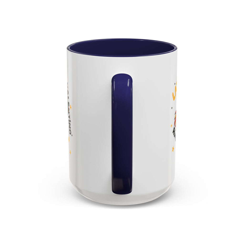 Latino Valentino Runs on Caffeine | Coffee Mug
