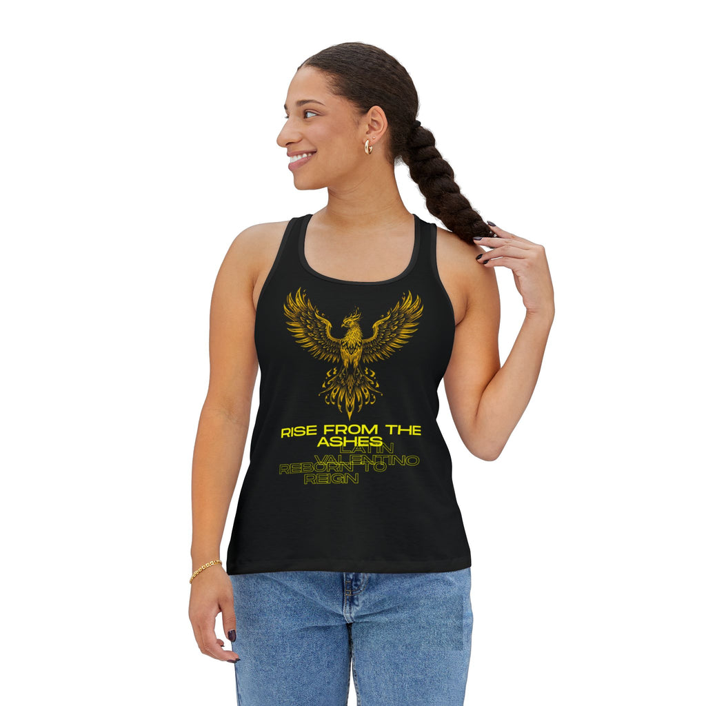 Rise From The Ashes Phoenix Tank Top | Inspirational | Latin Valentino’s Merch