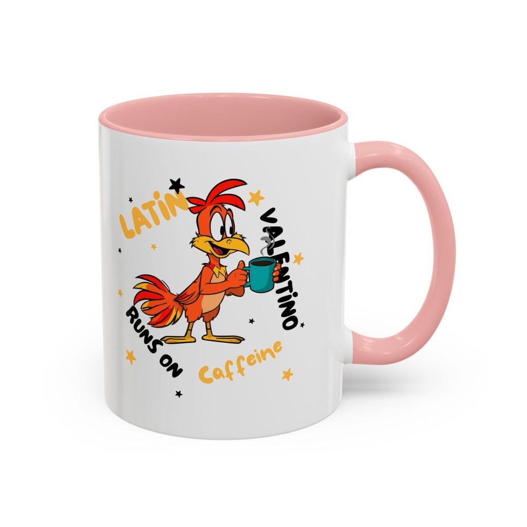 Latino Valentino Runs on Caffeine | Coffee Mug
